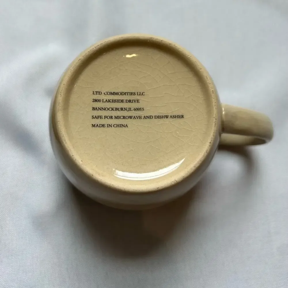 Ceramic Coffee Mug with Warming Plate 